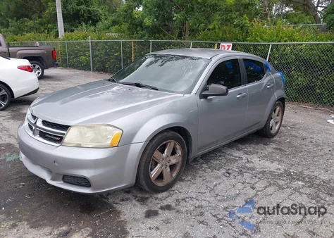 2013 Dodge Avenger Se z USA, uszkodzony, nr VIN 1C3CDZAB1DN537799